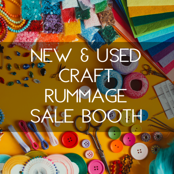 craft supply rummage sale